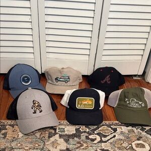 Assorted Baseball Caps Collection